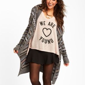 long cardigan sweater